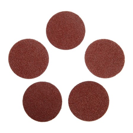 Circle of abrasive grinding tundra, for drill, M8, 75 mm, P40, 5 pcs.-3