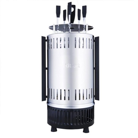 ELECTROSHSHLELSK KITFORT KT-1405, 900 watts, 5 skewers, silver