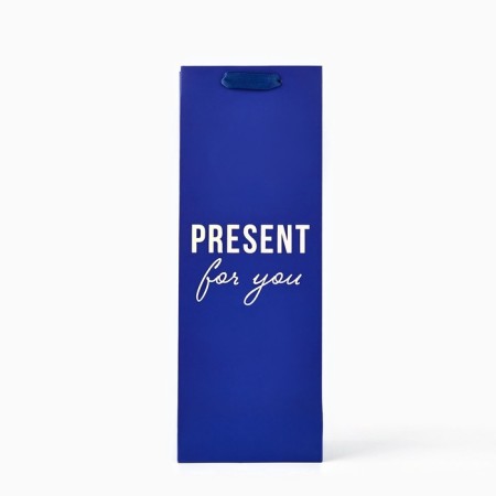 Gift package for the bottle "Gift", holography, 13 x 10 x 36 cm-1