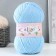 Yarn "Sekerim Bebe" 100% acrylic 320m/100g (40 blue)