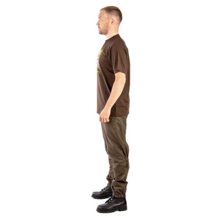 Pride Quadro T-shirt, cotton, dark brown, rs XS-4