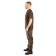 Pride Quadro T-shirt, cotton, dark brown, rs XS