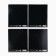 Notebook A5, 96 liters on the paper clip, 4 pcs "Black Notebooks" mix