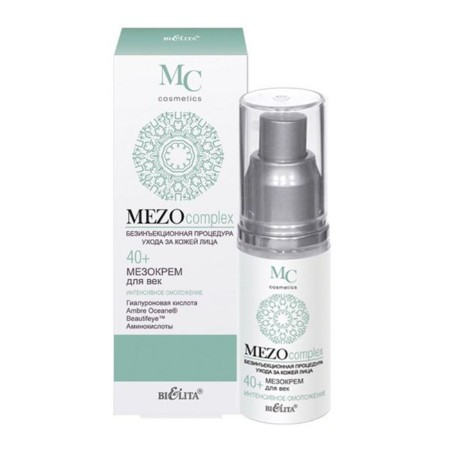 Eye Cream Bielita Mezocomplex "Intensive Rejuvenation", age 40+, 30 ml