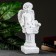 Figure "Angel on the pedestal" White 15x15x42cm