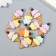 Decor for creativity Plastic "Ice Crypton with a loop" mix 0.5x1.4x2.9 cm