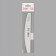 Non-fiber, abrasiveness 200/200, 18 cm, gray color