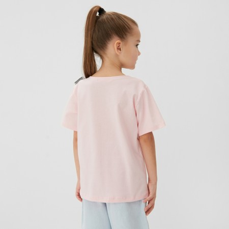 T-shirt Children's KAFTAN "Bow", 28 (86-92 cm), pink-3