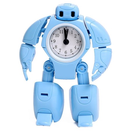 The robot "alarm", transforms, sound effects, blue color-2