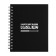 Notebook of 120 sheets in a cage on a crest Pixel, hard cover, matte lamination, selective varnish, mix