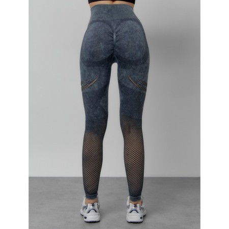 Femic fitness legins, size 44, dark gray color-4