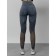 Femic fitness legins, size 44, dark gray color