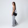 Bag Cross-Bodi with a zipper, black color