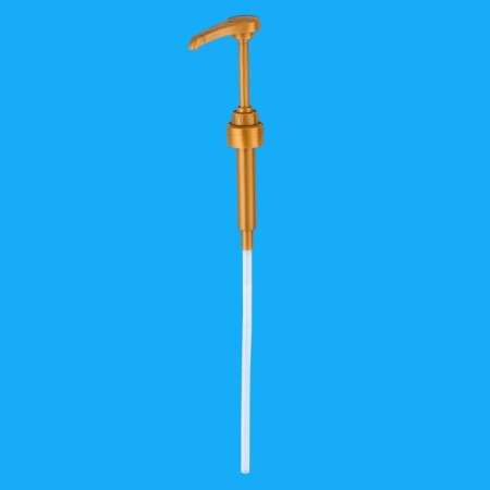 Pomp - a dispenser for syrup, gold, 5ml-5