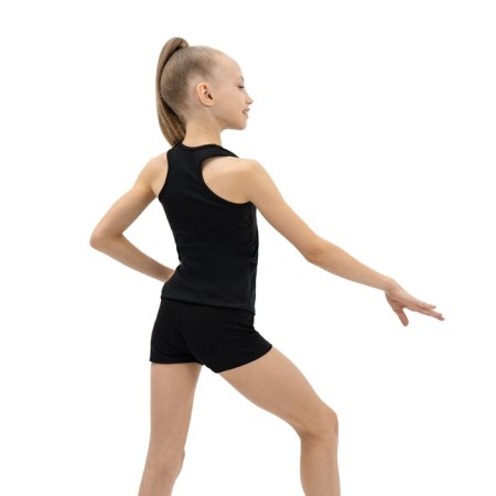 T-shirt for gymnastics and dancing Grace Dance, p. 38, black color-3