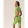 Women's T-shirt with texture Rubchik Mirey Maglia, size 42-44, color light green