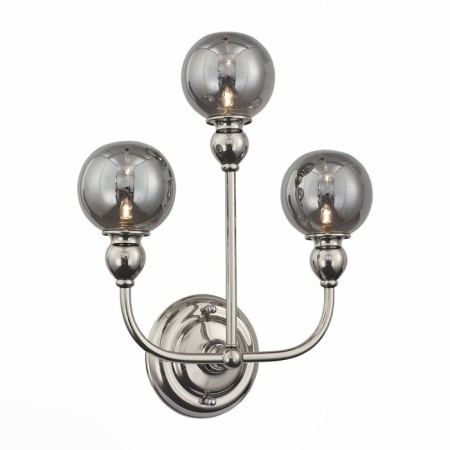 Sconces st. SL552.101.03. Funhi. 3x5 W, G9, 4000K, 33x42 cm, Nickel color-5