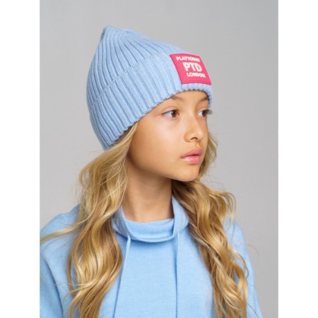 Knitted hat for girls, size 56