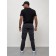 Cargo jeans men, size 46-48, dark gray color