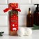A set of bath bombs "Happy New Year! Santa and deer peek out", 3 pcs