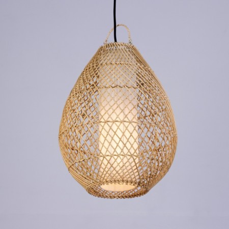 Lamp ceiling from the rattan "Volume" 1x120W, E27, 30x30x40 cm-2