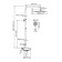 The shower system Wasserkraft A113.11.058.ch Thermo, tropical shower, thermostat, chrome