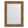 Mirror with engraving in the baguette frame, bronze vignette 85 mm, 65x87 cm
