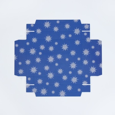Folding box with 3D effect "Snow Waltz", 18 x 14 x 23 cm, New Year-10