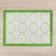 Silicone carrier rug reinforced "Macaron. Plus ", 42 × 29.5 cm