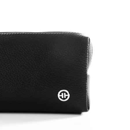 Lightning cosmetic bag, Textura, black color-8
