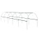 Set for assembling a greenhouse, 15 crossbars l = 0.9 m, d = 10 mm, without arcs