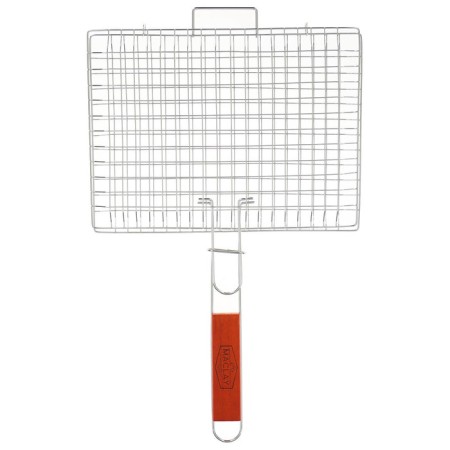 Ground grill Universal Maclay, 22x30 cm, chrome steel, for barbecue-7