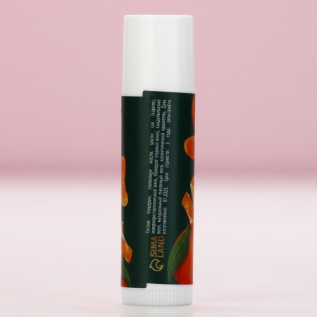 Lip balm, 10 g, aroma of tangerine, pure happiness-3