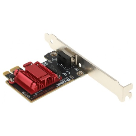 Network adapter 2.5G Ethernet D-Link DGE-562T DGE-562T/A PCI Express X1-1
