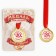 Wedding medal on the postcard "20 years Porcelain wedding", D = 4 cm
