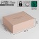 Gift double -sided folding, packaging, “malachite”, 27 x 21 x 9 cm