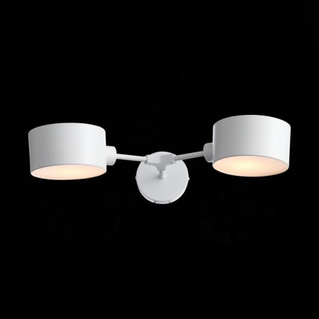 Wall lamp EVOLUCE. Sle183501-02. Gemento. 2x60 watts, E14, 51x12 cm, white color-3