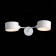 Wall lamp EVOLUCE. Sle183501-02. Gemento. 2x60 watts, E14, 51x12 cm, white color