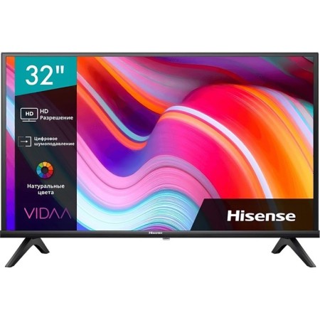 TV LED HISENSE 32 "32A4K Frameless Black HD 60HZ DVB-T DVB-T2 DVB-C DVB-S DVB-S2 US 102953