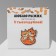 Lisytes icon lovers, orange color in ferrous metal