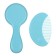 Baby comb + massage hair brush, from 0 months., Biryuzovoy color