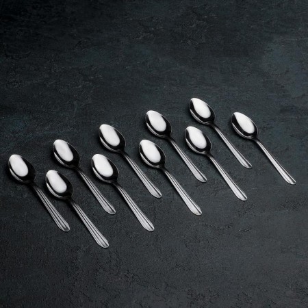 A teaspoon "Mirage", h = 14.5 cm, thickness 0.8 mm, silver color-1