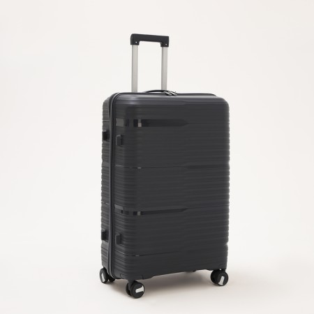 Big suitcase 28 ", a lightning department, code castle, 4 wheels, dark gray color-1