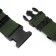 Tactical belt, 125 cm, width 5.3 cm, plastic buckle, khaki