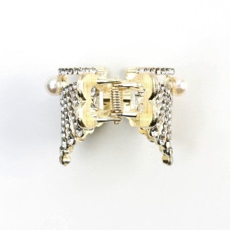 Hair clamp with rhinestones “Be brighter than anyone”, 3.5 x 4.5 x 2.5 cm-6