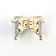 Hair clamp with rhinestones “Be brighter than anyone”, 3.5 x 4.5 x 2.5 cm