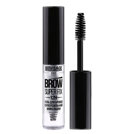 Eyebrow gel Luxvisage Brow Super Fix 12h colorless, super -linked fixation of 12 hours, 5.5 g