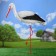 Garden figure "Stork" large 85 × 65 × 22cm