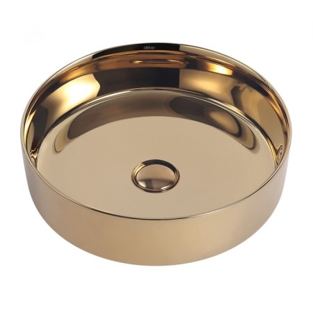 ABBER Bequem AC2109GG sink, invoice, 400x400x120 mm, gold color