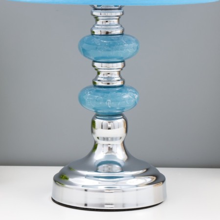Table lamp "Aquamarine" 1x60W E27 Blue 22x22x42 cm Risalux-3